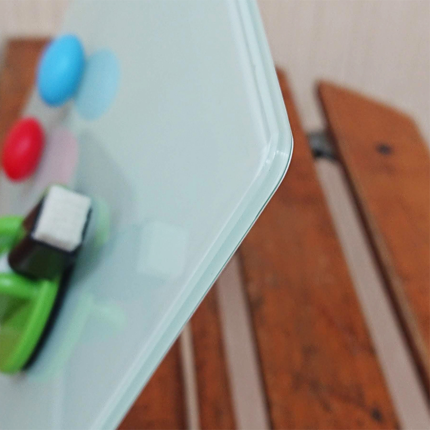 桌上型磁性玻璃白板